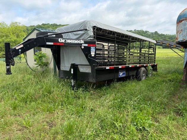 2022 GOOSENECK 20x68 CATTLE TRAILER