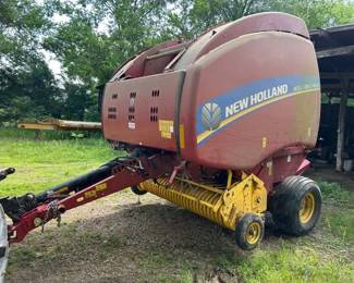 2016 NEW HOLLAND ROLL BELT 460 ROUND BALER