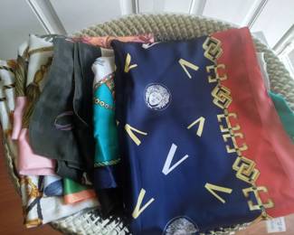 Versace and other Designer Scarves