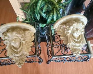 Cherub/Angel Face Wall Art