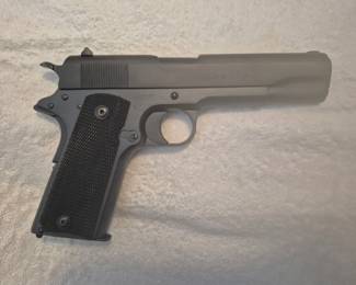 Model 1911 military Colt 45. Serial number: 449314 Manufacture year: 1918. Please Note: Treasure Coast Estate Liquidators holds an FFL (Federal Firearms Licence) and abides by all state and Federal laws, rules and regulations pertaining to the transfer of firearms.