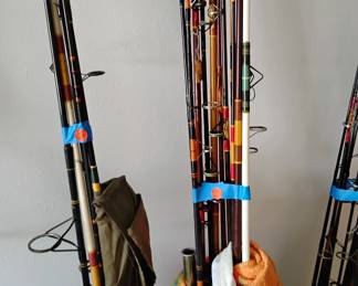 Over 60 vintage cane rods sold in bundles below market prices