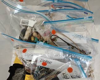 Bags and bags of costume jewelry