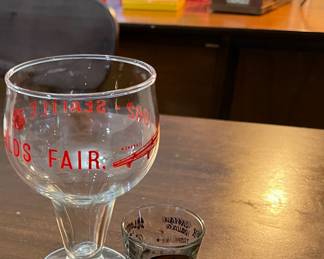 Worlds Fair, 1962!! Set of 4.
