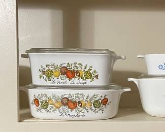 Corning ware!