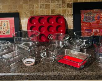 Note the red cupcake pan. Designed for red velvet cupcakes.