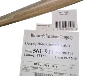 Bernhardt Furniture Console Table