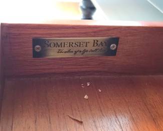 Somerset Bay Bar Harbor Console/ Folding Table