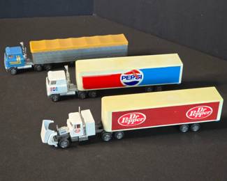 Pepsi, Dr Pepper Die Cast Trucks