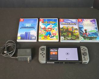 Nintendo Switch with Games