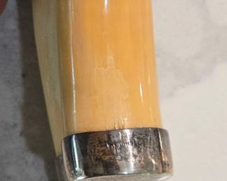 Sterling Silver Boar Tusk German Fork