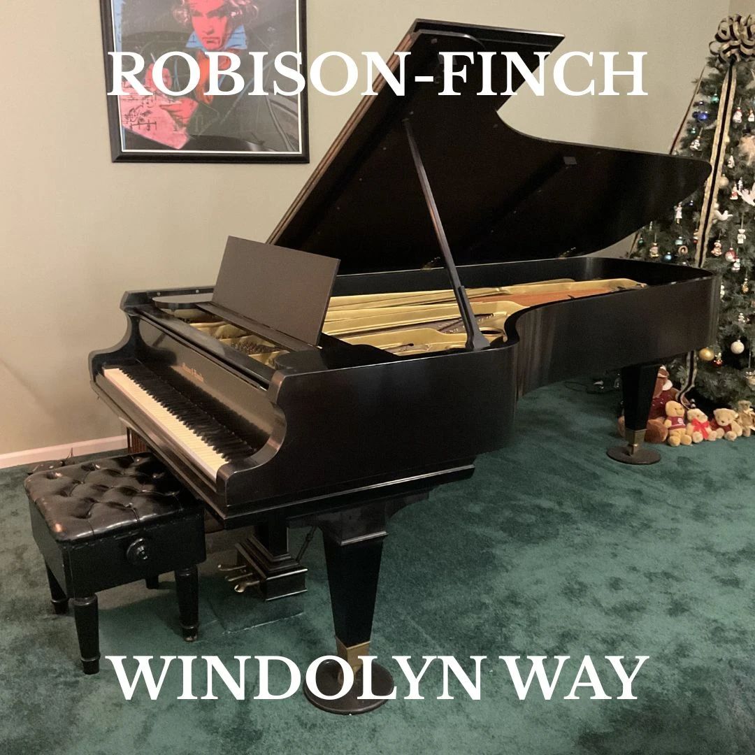 Mason & Hamlin 9 foot concert grand piano. Hand rubbed black satin with an adjustable artist bench. All parts original. Good condition. Built in 1969.