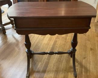 Antique mahogany writing desk