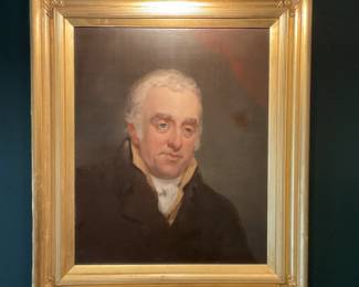 Portrait of a gentleman. 19th century oil on canvas.
