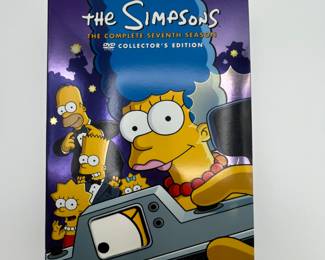 The Simpsons: The Complete Seventh Season DVD Collector's Edition. Collectors classic! This set is missing on disc. Starting bid lowered accordingly.
Note photos for details and condition. Measurements taken under field conditions are approximate within 1/2". Feel free to reach out with any questions.