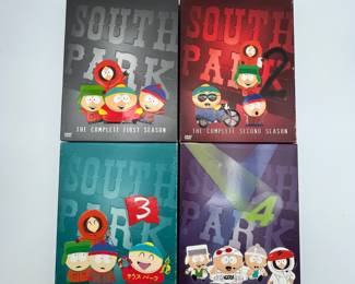 Enjoy this collection of the first eleven seasons of South Park! A collection for the animated show collector.
Note photos for details and condition. Measurements taken under field conditions are approximate within 1/2". Feel free to reach out with any questions.