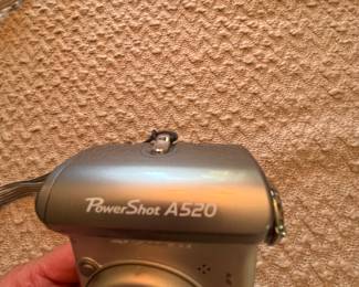 Canon PowerShot A520 Camera with Carrying Case. Year: 2005, Brand: Canon, Model: PowerShot A520, includes camera and carrying case.
Note photos for details and condition. Measurements taken under field conditions are approximate within 1/2". Feel free to reach out with any questions.
Items are heavy and we do not assist with loading. Be sure to bring adequate help and a large enough vehicle for large items. If you need assistance, call Denny for an estimate for delivery. (720) 393-0204.