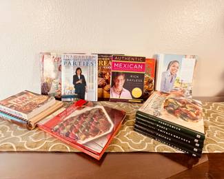 Huge Lot of Cookbooks - Huge Lot of Cookbooks, including Mexican Food, Barefoot Contessa, Martha Steward, Oprah and more!
Note photos for details and condition. Measurements taken under field conditions are approximate within 1/2". Feel free to reach out with any questions.
Items are heavy and we do not assist with loading. Be sure to bring adequate help and a large enough vehicle for large items. If you need assistance, call Denny for an estimate for delivery. (720) 393-0204.