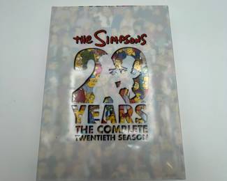 The Simpsons 20 Year Anniversary Collectors DVD’s. This is the very special collectors edition of The Simpsons Season Twenty, Twentieth Anniversary collection.
Note photos for details and condition. Measurements taken under field conditions are approximate within 1/2". Feel free to reach out with any questions.