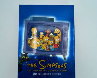Simpsons Season Four DVD Collection. For your binge watching pleasure! Don’t miss out on season Four of the Simpsons. Collection intact and in good condition.
Note photos for details and condition. Measurements taken under field conditions are approximate within 1/2". Feel free to reach out with any questions.
