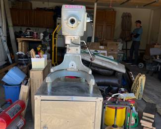 Bakeslee Commercial Mixer - Many Attachments Included Blakeslee Commercial Mixer with Accessories
Brand: Blakeslee, Model: Commercial Mixer. Includes various attachments and bowls. This is a heavy duty machine that has been well loved, and is ready for a new home. Excellent working condition, could use a little TLC.
Note photos for details and condition. Measurements taken under field conditions are approximate within 1/2". Feel free to reach out with any questions.
Items are heavy and we do not assist with loading. Be sure to bring adequate help and a large enough vehicle for large items. If you need assistance, call Denny for an estimate for delivery. (720) 393-0204.