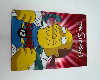 Simpsons Season 12 DVD Collection
The Simpsons Season 12 collectors edition - set is in very good condition with little signs of wear or use.
Note photos for details and condition. Measurements taken under field conditions are approximate within 1/2". Feel free to reach out with any questions.