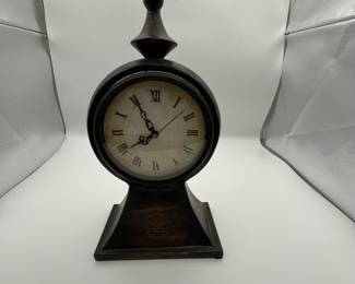 Vintage Mantel Clock. Decorative mantel clock with Roman numeral face and a classic design.
Note photos for details and condition. Measurements taken under field conditions are approximate within 1/2". Feel free to reach out with any questions.
Items are heavy and we do not assist with loading. Be sure to bring adequate help and a large enough vehicle for large items. If you need assistance, call Denny for an estimate for delivery. (720) 393-0204.