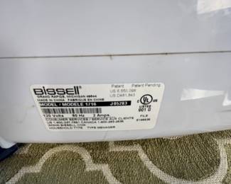 Bissell SpotLifter 1716 Portable Carpet Cleaner
Hand Carpet Cleaner - Bissell, Model: SpotLifter 1716. Working condition.
Note photos for details and condition. Measurements taken under field conditions are approximate within 1/2". Feel free to reach out with any questions.
Items are heavy and we do not assist with loading. Be sure to bring adequate help and a large enough vehicle for large items. If you need assistance, call Denny for an estimate for delivery. (720) 393-0204.