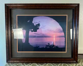 Beautiful Sunset Graphic Art.