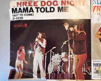 Vintage Vinyl Records Lot - The Beach Boys, Three Dog Night, The Ventures. Includes Three Dog Night - Mama Told Me (1970, Dunhill, D-4239), The Ventures - Slaughter on 10th Avenue / Rap City (1964, Dolton), and The Beach Boys - Dance, Dance, Dance / The Warmth of the Sun (1965, Capitol, 5320). All records are in used condition.
Note photos for details and condition. Measurements taken under field conditions are approximate within 1/2". Feel free to reach out with any questions.