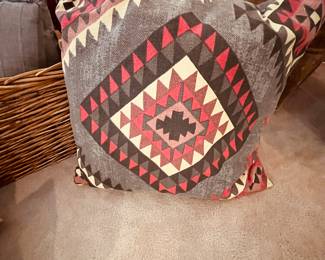 Includes five decorative pillows in various styles and colors: two mustard yellow square pillows, one geometric print pillow, one long pillow with 'HOME' text, and one large patterned pillow. All items are gently used and in good condition. Also includes a wicker basket for storage. Perfect for adding a cozy touch to your home decor.
Note photos for details and condition. Measurements taken under field conditions are approximate within 1/2". Feel free to reach out with any questions.
Items are heavy and we do not assist with loading. Be sure to bring adequate help and a large enough vehicle for large items. If you need assistance, call Denny for an estimate for delivery. (720) 393-0204.