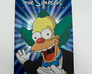 The Simpsons Season 11 - Krusty the Clown! Animated Comedy at its finest! Krusty the Clown is center stage in much of this season. Collection is in very good condition.
Note photos for details and condition. Measurements taken under field conditions are approximate within 1/2". Feel free to reach out with any questions.