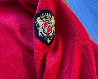 Includes three items: 1) Red cable knit vest by Obermeyer Size L; 2) Red pullover sweater with emblem by Meister, made in Hong Kong; 3) White cable knit sweater by Rock Creek Trading Co. All items are vintage and feature unique designs, ideal for collectors or vintage fashion enthusiasts.
Note photos for details and condition. Measurements taken under field conditions are approximate within 1/2". Feel free to reach out with any questions.
Items are heavy and we do not assist with loading. Be sure to bring adequate help and a large enough vehicle for large items. If you need assistance, call Denny for an estimate for delivery. (720) 393-0204.