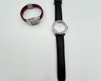 Set of Fashion Watches - Chico’s.
This is a set of two ladies fashion watches, one from Chico’s featuring a zebra pattern with rhinestones and one red bracelet watch. Both are in new condition with very little signs of wear, not working currently, reported by owner to need new batteries..
Note photos for details and condition. Measurements taken under field conditions are approximate within 1/2". Feel free to reach out with any questions.
Items are heavy and we do not assist with loading. Be sure to bring adequate help and a large enough vehicle for large items. If you need assistance, call Denny for an estimate for delivery. (720) 393-0204.