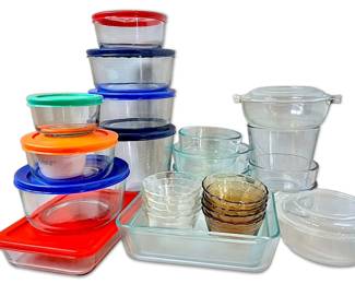 Pyrex Glass Storage Bowls
