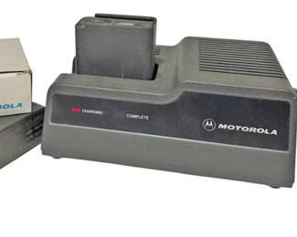 Motorola Radio Battery Charger Batteries