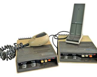 Two Motorola Maxar Two Way Base Radios