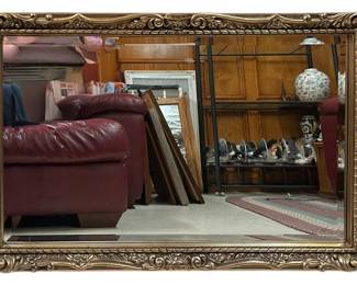 Ornate Gold FlorentineStyle Wall Mirror