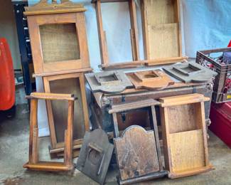 Large Assortment of Clock Bodies