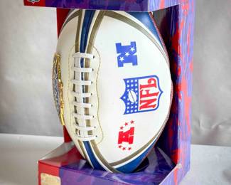 TAKE THE GAME HOME Superbowl XXXIX Collectible Ball in Box