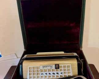 Vintage Scandalli Accordion with Case