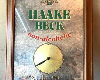 Haake Beck Non-Alcoholic Malt Beverage Sign