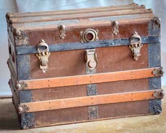 Antique Steamer Trunk
