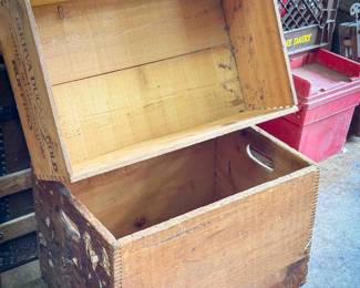 (2) Wood Crates