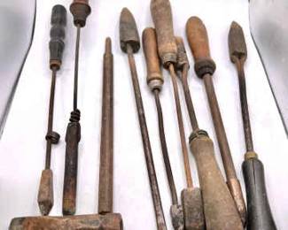 Collection of Antique & Vintage Soldering Irons