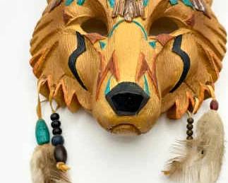 Hamilton Collection “Spirit of Strength” Ceremonial Totem Mask