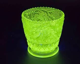 Duncan Miller Sandwich Pattern open-footed sugar bowl