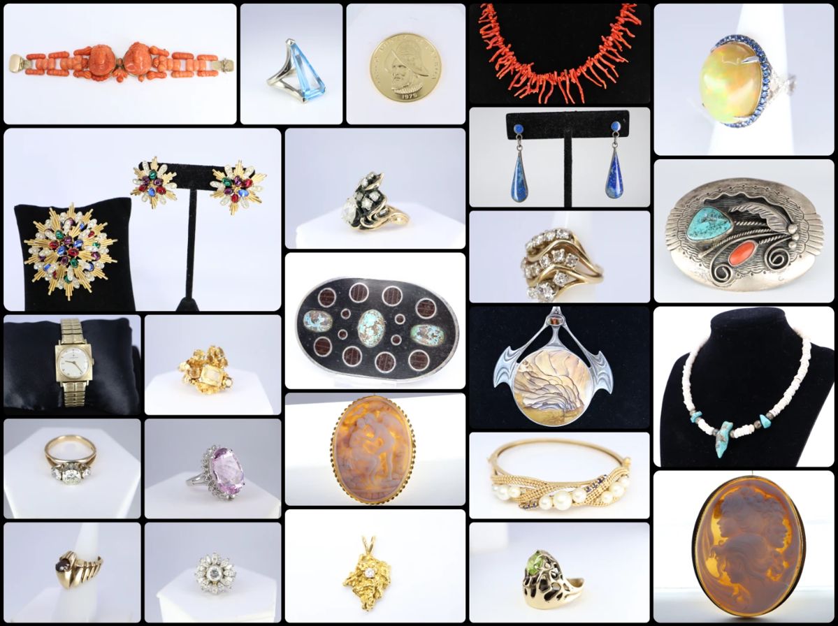 newsletter collage jewelry