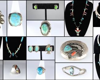 JEWELRY GROUP TURQUOISE
