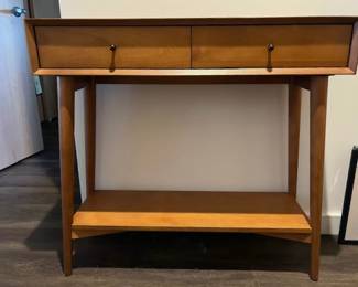 Front shot of West Elm entry table